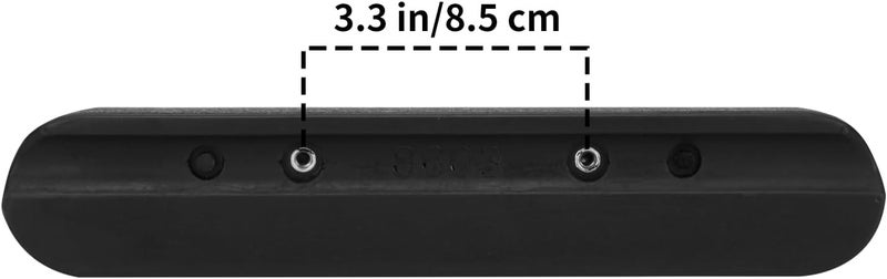 HMZ Wheelchair Arm Pads，Universal Desk Length (10-1/4") Wheelchair and Transport Chair Arm Pads, Black (1 Pair) Compatible with All Brands (Size : 10-1/4") - Image 2